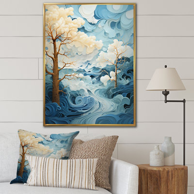«Jaidalyn Clouds Whispers of Clouds I», reproduction sur toile