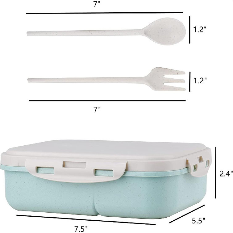 Lunch™ Bento Box with Stainless Steel Utensils