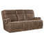 Wheeler 83" Leather Sofa with Power Recline & Power Headrest