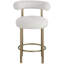 Tabouret de comptoir 26,5 po Bordeaux-82685652
