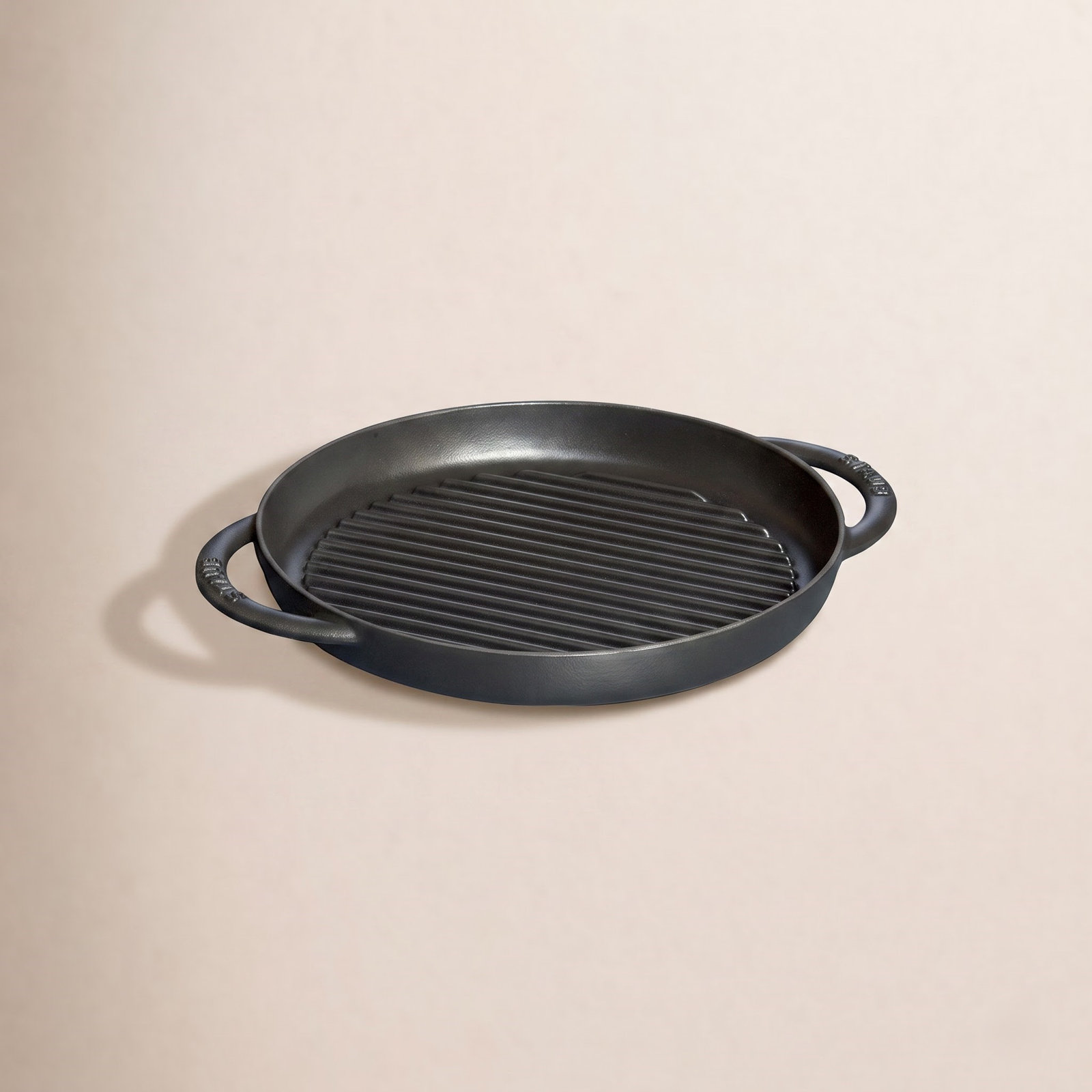 Cast Iron 10" Pure Grill Pan, Black Matte