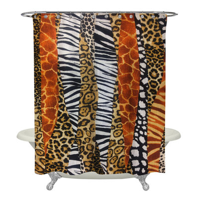 Animal Print Shower Curtain