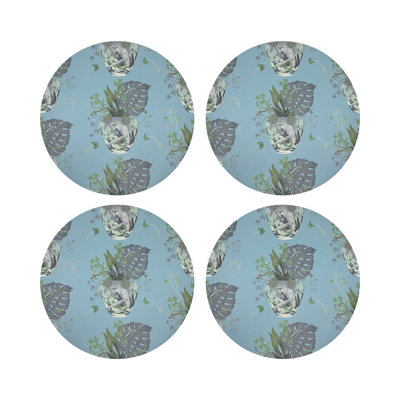 Monkey Small Jungle Pebble 16" Vinyl Placemat