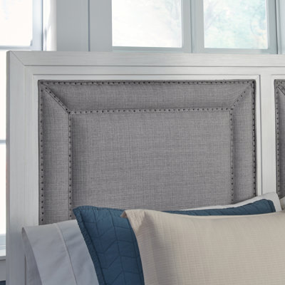 Azaan Upholstered Panel Headboard