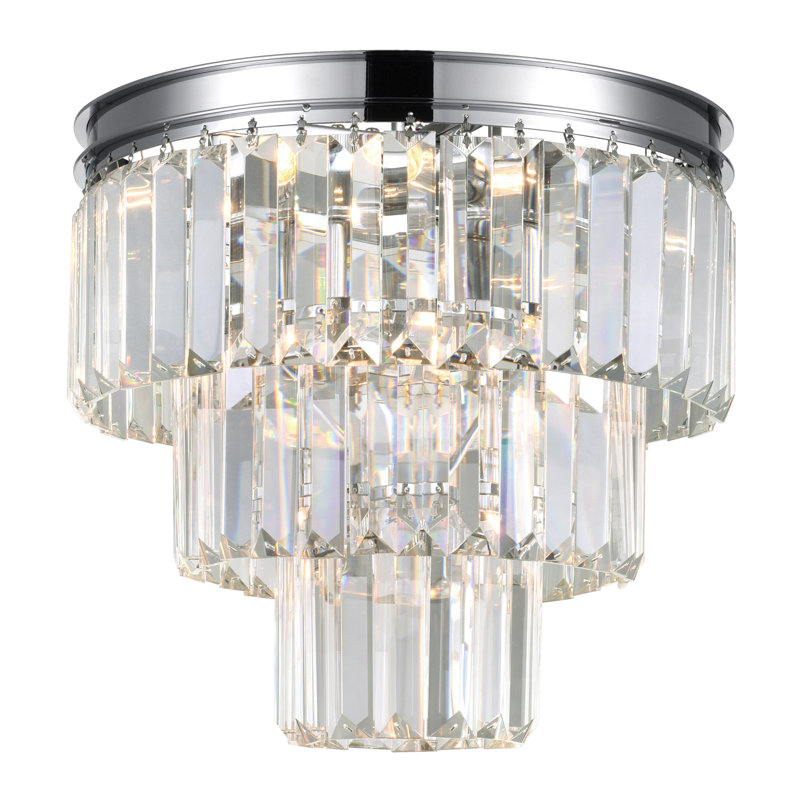 Persephone Crystal Flush Mount