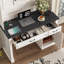 Bureau double caisson Farmhouse-431523726