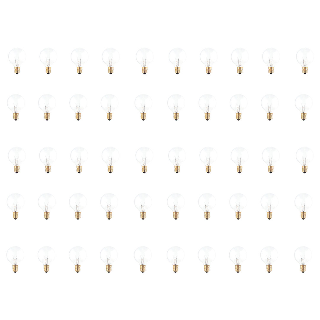 40 Watt E12/Candelabra Dimmable 2700K Incandescent Bulb (Set of 50) Bulbrite Industries