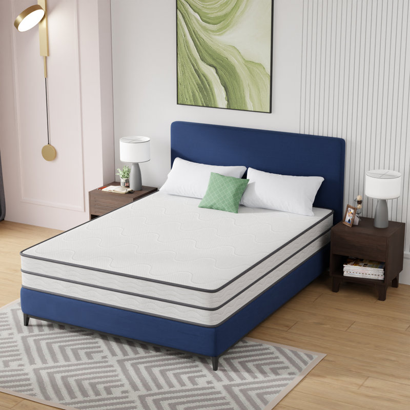 Scheinman FDW Firm Memory Foam Mattress, Queen, High Profile (10”)