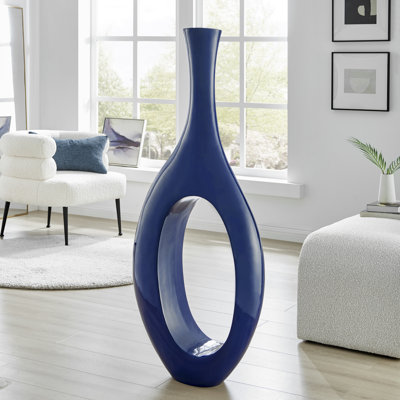 Vase de plancher en résine Hajari