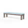 Laguna Dining Bench With Canvas Flax Cushion