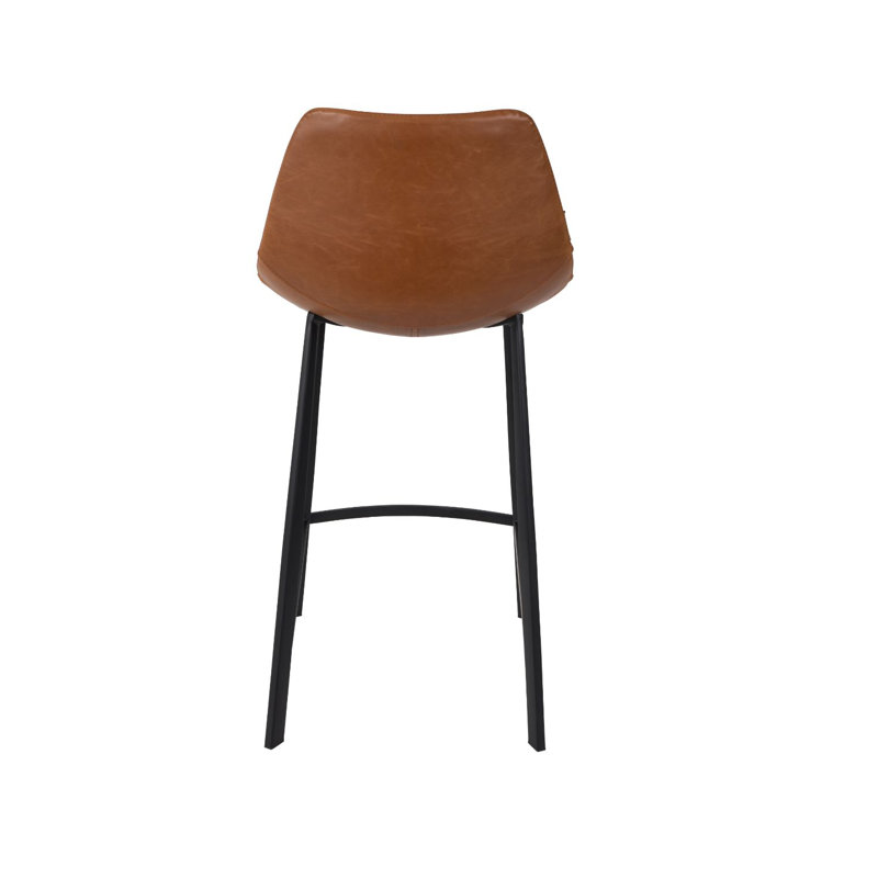 Franky 26" Counter Stool, Counter Stool (26" Seat Height), Brown