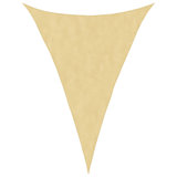 Camare Sand Fields Sun 100% Polyester Oxford 5m x 7m x 7m Triangle Shade Sail