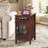 Analiesa End Table With Charging Station and Storage, Narrow End Table, Nightstand With USB Ports And Outlets, Side Table For Bedroom, Living Room-881995307
