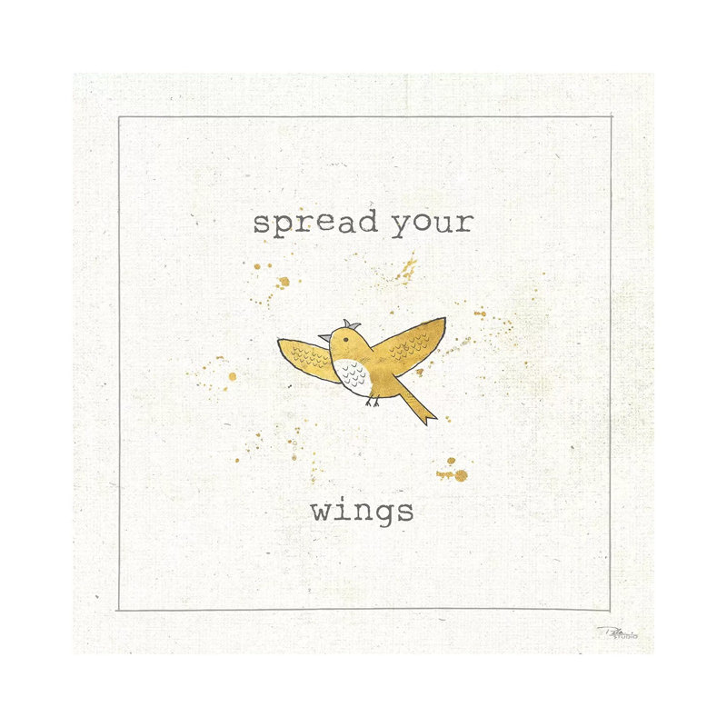 Lil Tweeties II by Pela Studio - Wrapped Canvas Gallery-Wrapped Canvas Giclée, 93.98 cm H x 93.98 cm W