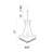 Crystal 24" Chrome Chandelier for Dining Rooms Foyers Great Rooms Entryways, 17-Light with E12 Bulb Base-31769330