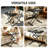 TV Tray, Space-Saving Adjustable TV Tray & Laptop Table, Multi-Use Laptop Desk and Snack Tray Table for Sofa, Bedside and Small Spaces-1096015519