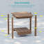 Table de bout d'extérieur en plastique / résine Adirondack-122871628
