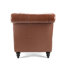 Chaise longue sans accoudoirs touffetée