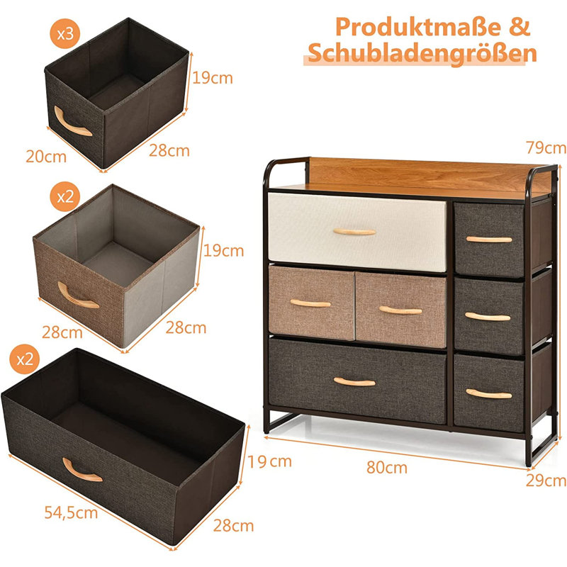 Pueblo 7 Drawer