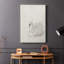 Croquis rétro - Cavas enveloppés de galerie