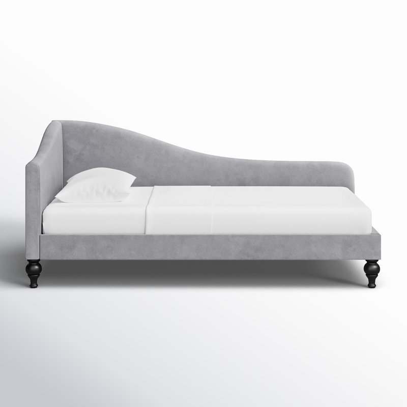 Attalie Upholstered Daybed, Gray