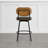 Avriel Modern Swivel and Metal Upholstered Stool-35370856-35583483-51947418