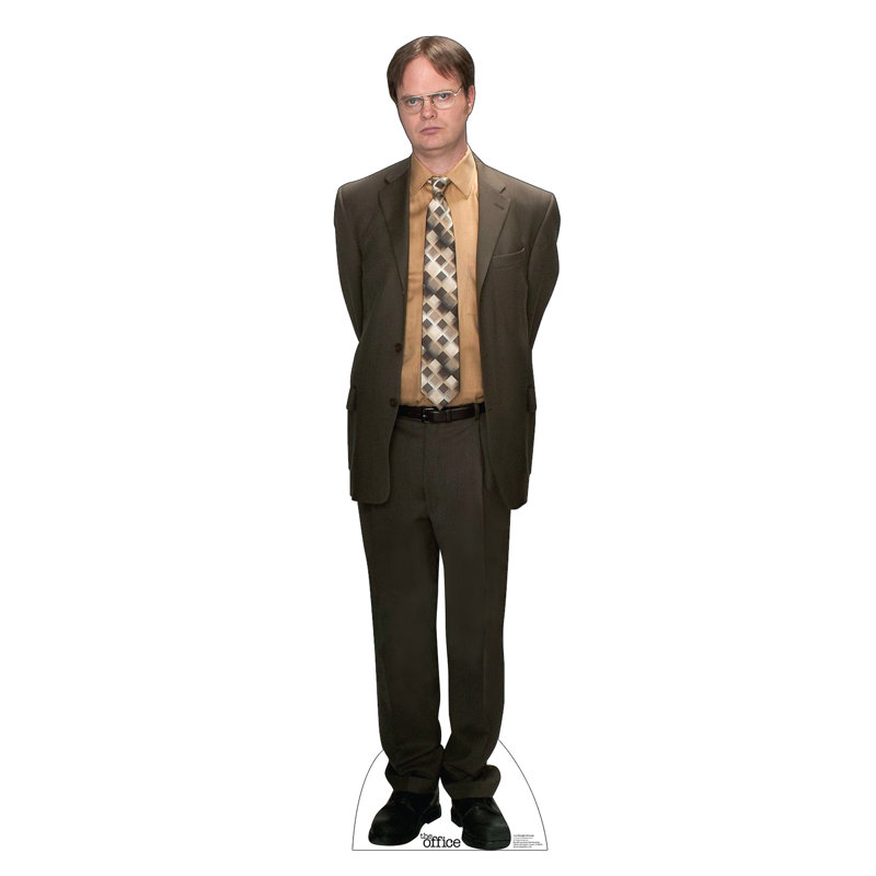 Dwight Schrute en carton grandeur nature