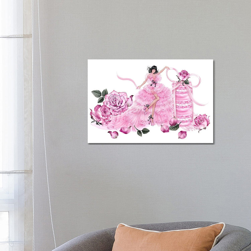Macaron III by Sunny Gu - Gallery-Wrapped Canvas Giclée on Canvas, Wrapped Canvas, 66.04 cm H x 45.72 cm W x 3.175 cm D