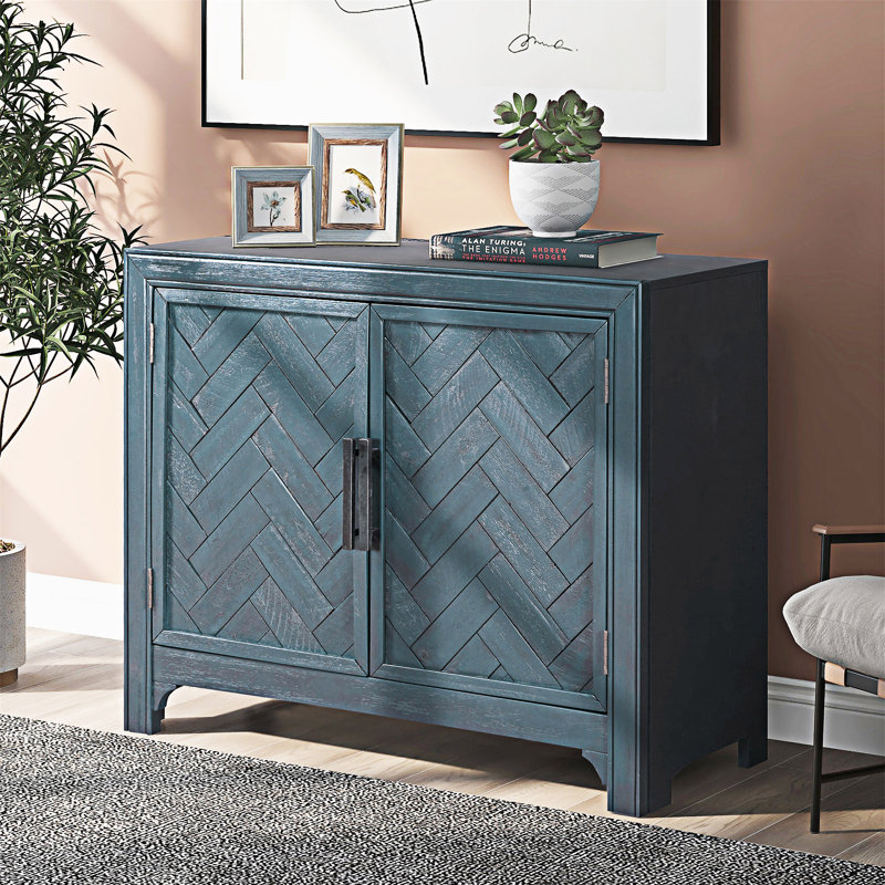Console Tyona, Bleu antique