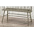 Farmhouse Relaxed Vintage Wood Spindle Back Bench-1759229359