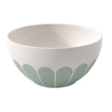 Villeroy & Boch Fleur Vert Collection Cereal Bowl, Premium Porcelain, Made in Germany, Perfect for Cereal, Oatmeal or Rice Dishes, Dishwasher and Microwave Safe, 14.5 oz Capacity, 5.5 x 2.75 in, Green