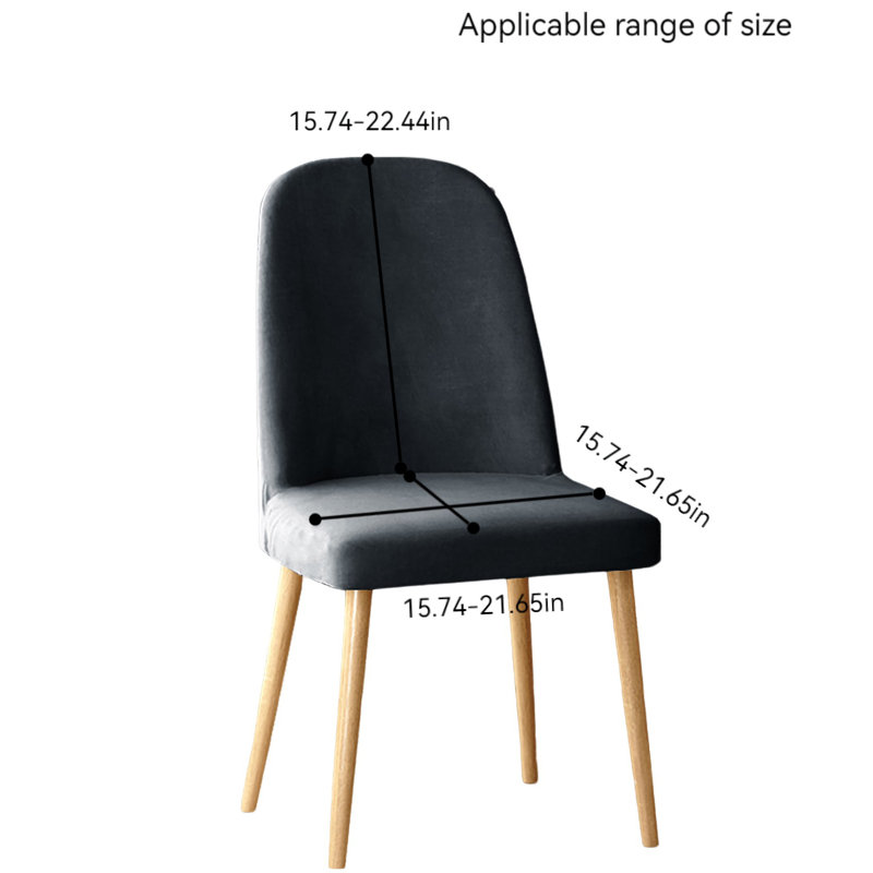 Housse pour chaise de salle à manger