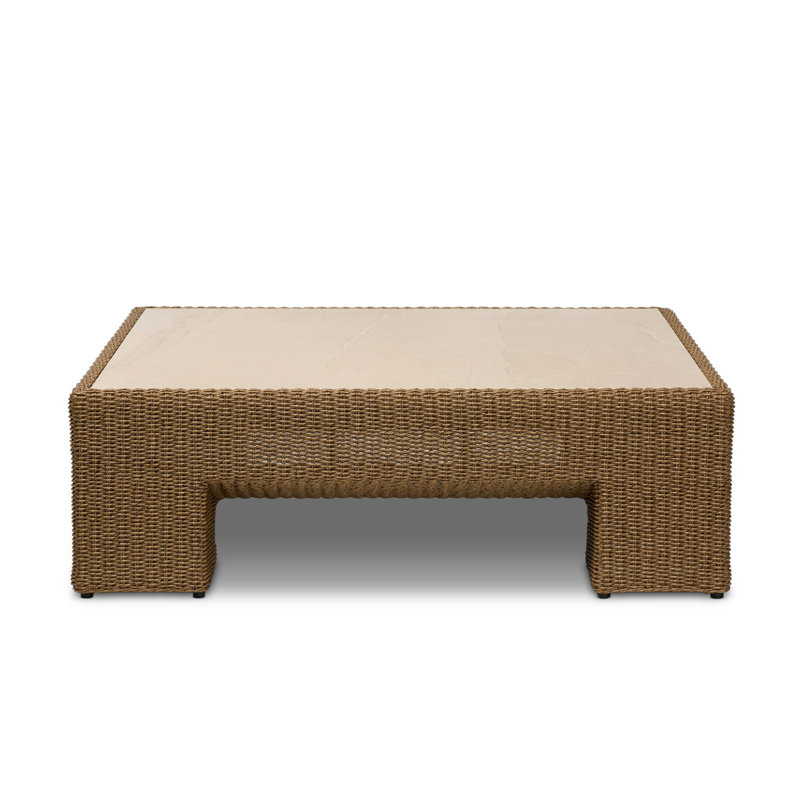 Maris Outdoor Square Coffee Table