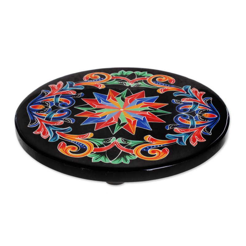 Dessous de plat en bois bungalow rose wonderful tradition
