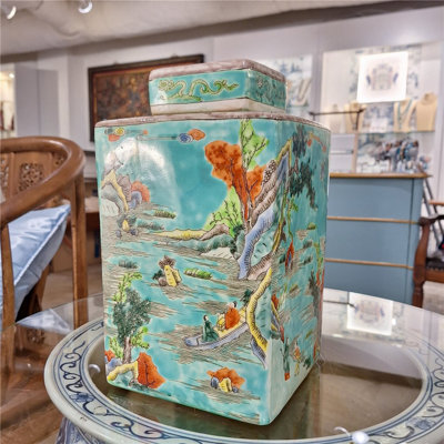Handmade Porcelain Tea Jar