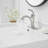 Single-Hole Single-handle Bathroom Faucet with Drain Assembly-95166392