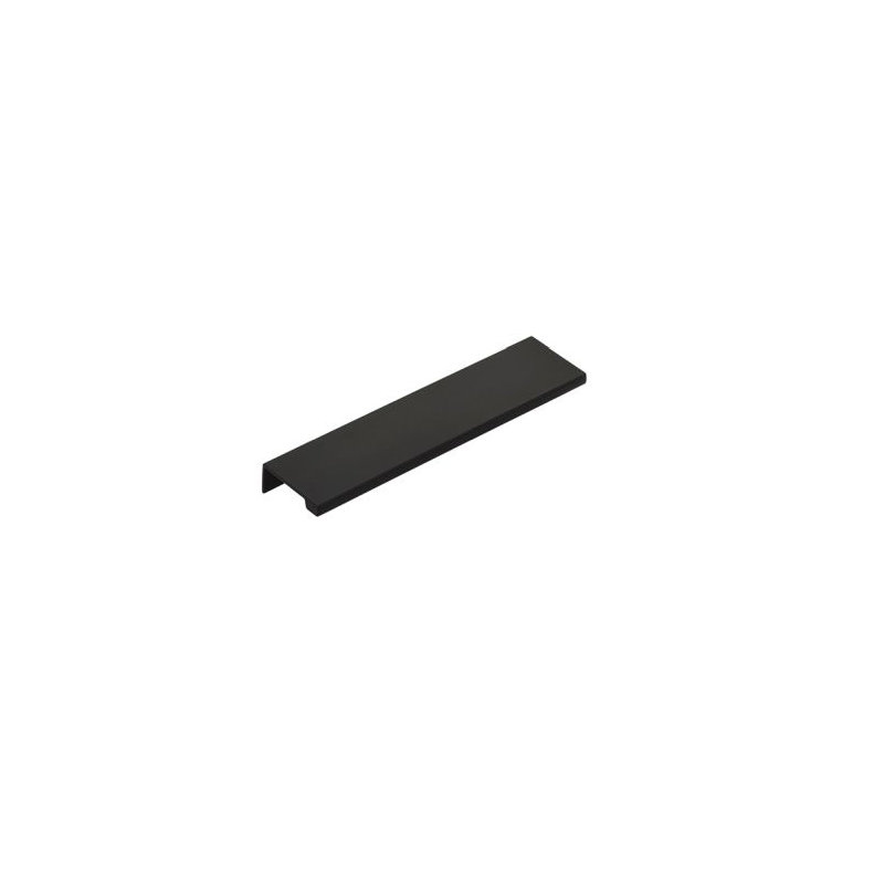 Emtek Edge Cabinet Pull, Flat Black, 6" Centre To Centre