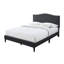 Lit plateforme tapissier Leblanc-611798694-611798692