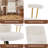 Textured Boucle Fabric Office Chair, Modern Height Adjustable Desk Chair With Padded Arms-883501151
