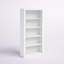 Bibliothèque ouverte moderne Mid-Century à 5 tablettes H 71,85 "x l 35,63" Olinda-1821817287
