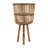 S/3 BAMBOO FOOTED PLANTERS 11/13/15"-1209191863