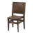 18 " H Upholstered Solid Wood Side Chair Stacking