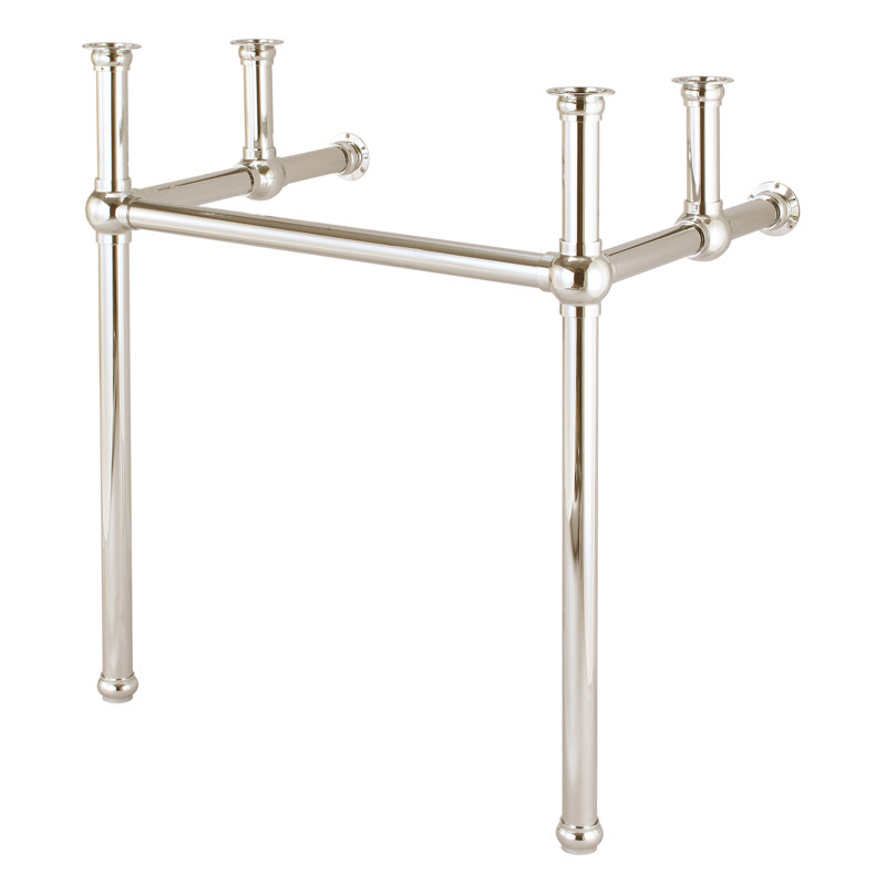 Copeland Wall Mounted Bathroom Vanity Frame, Polished Nickel