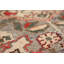 Tapis rouge en laine patiné 6 x 10