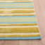 Tapis rayé orange / vert Iosif-1899091365