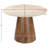 Liona Danise 42" Marble And Wood Dining Table-614501235