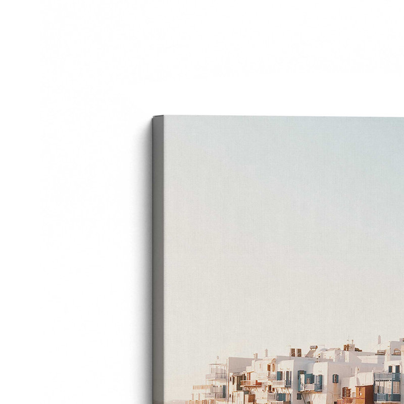 Mykonos Morning, impression sur toile roulée, H 18 po x l 12 po x P 1,25 po, Toile tendue