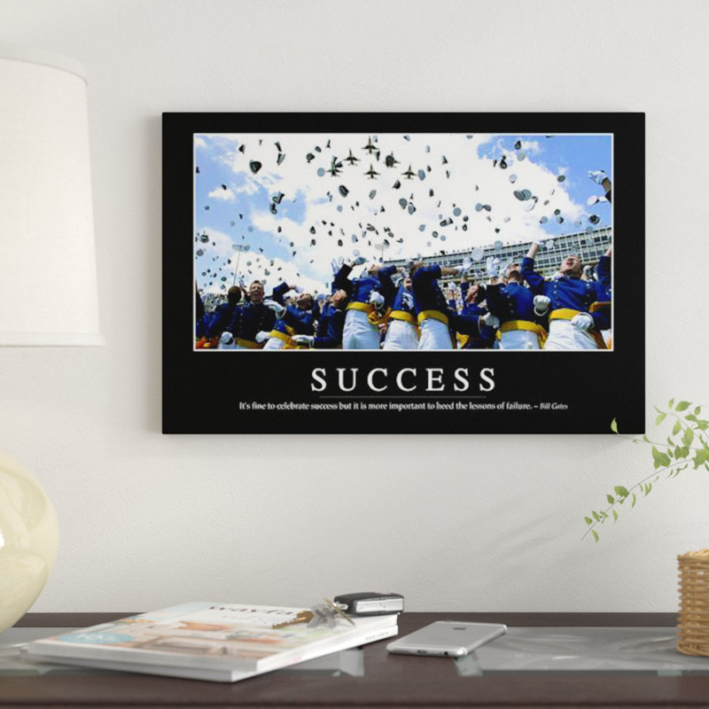 « success » par stocktrek images, reproduction d’impression sur toile tendue, H 12 po x l 18 po x P 1,5 po, Pas de tapis