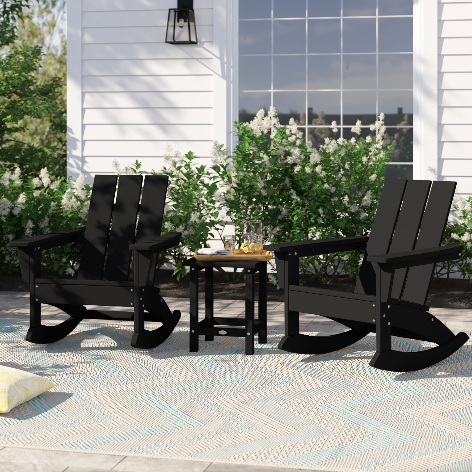 Modern 2 Person Outdoor Seating Group