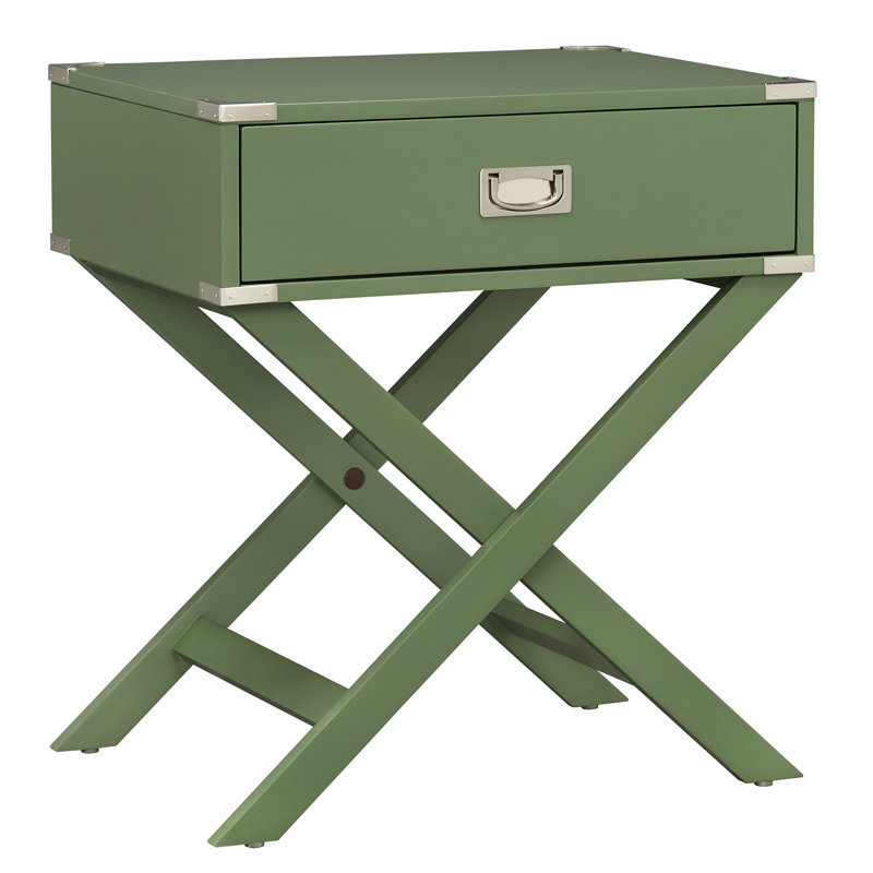 Marotta 24'' W Nightstand, Meadow Green
